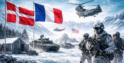 Macron envía militares al Ártico tras creciente tensión por interés de Trump en Groenlandia