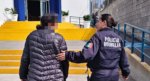 Localizan en Centro de Morelia a mujer con ficha de búsqueda activa