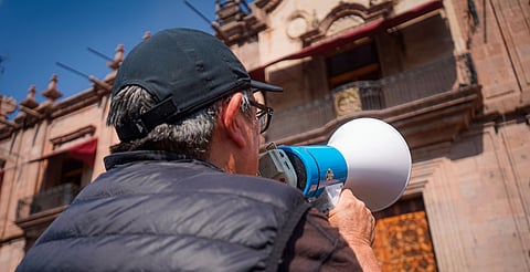 Alerta vial: Centro de Morelia, con cierres por protesta de trabajadores universitarios