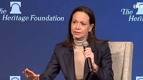 María Corina Machado: “Estamos preparados para asumir el gobierno cuando llegue el momento adecuado”