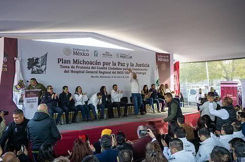 Hospital de Villas del Pedregal, la joya de la corona en salud del Plan Michoacán: Zoé Robledo