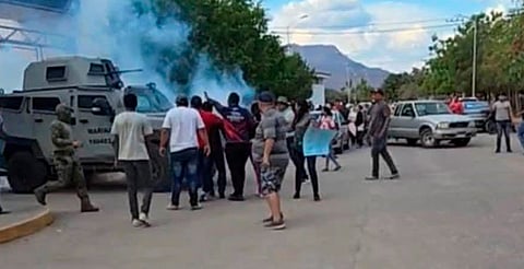 Operativo de fuerzas federales en Huetamo, Michoacán, deja al menos 16 detenidos