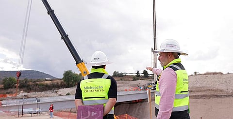 Segundo anillo periférico de Morelia, una supercarretera con altos estándares y visión de futuro: Bedolla