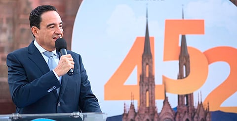 Conmemora Carlos Soto el 452 aniversario de la fundación de Zamora