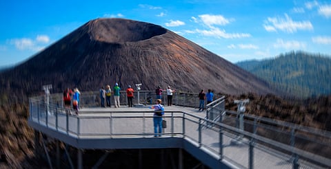 Este año, proyectado el nuevo parador turístico en el volcán Paricutín 