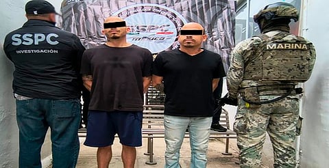 Detienen en Sinaloa a dos estadounidenses buscados por delitos graves en su país
