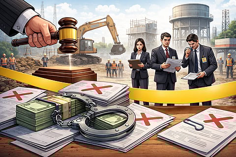 Engaño en contratos de obra pública: sancionan a tres empresas en Edomex