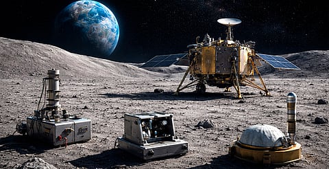 Así investigará la NASA el suelo, el calor y la radiación de la Luna