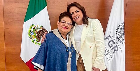 Fabiola Alanís fortalece coordinación institucional tras reunión con la fiscal Ernestina Godoy