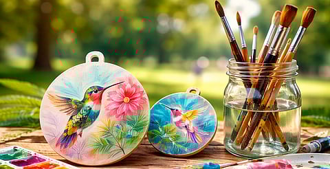 Colibríes, pinceles y color: asiste al taller gratuito de minipintura en Morelia