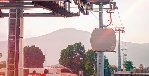 Teleférico de Uruapan da paso previo a pruebas con vuelo de cabinas