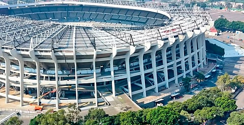 Comparten nuevas fotos del Estadio Azteca, así avanza su remodelación [FOTOS]