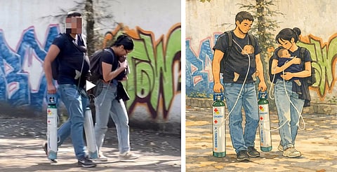 Localizan a papás de bebés con oxígeno para ayudarlos