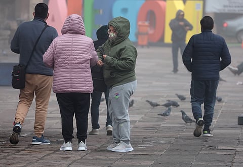 Prevén bajas temperaturas en Michoacán a partir del martes