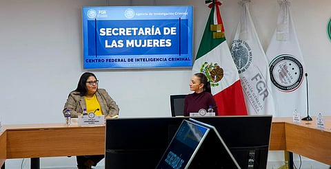 Secretaría de las Mujeres y FGR unirán inteligencia para identificar agresores de mujeres