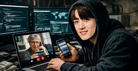 Los delincuentes utilizaron videollamadas 