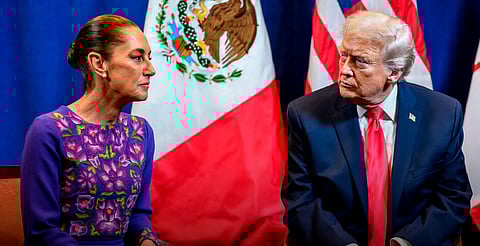 Trump elogia a Sheinbaum tras llamada: 'México tiene una líder maravillosa e inteligente'