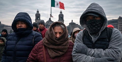Frente Frío 32 y aire polar impactarán México: lluvias fuertes y frío intenso