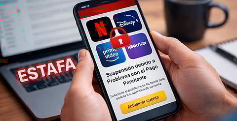 ¿Te llegó un correo por “pago pendiente” de streaming? Podría ser fraude