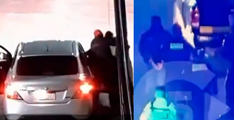 Policías frenan agresión contra una mujer en Morelia; así fue la detención [VIDEO]