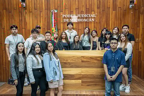 Conoce el funcionamiento del Poder Judicial de Michoacán con sus visitas guiadas