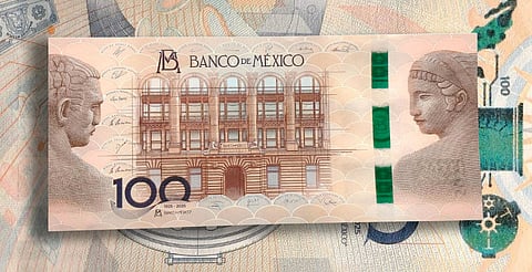 Banxico presenta billete conmemorativo de 100 pesos por su centenario