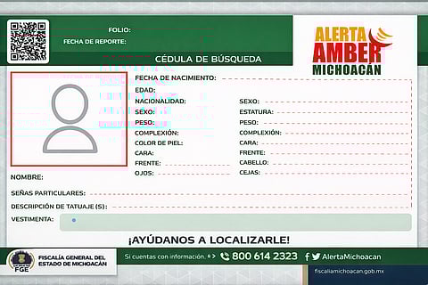 En Michoacán están activas más de mil fichas de búsqueda de personas desaparecidas