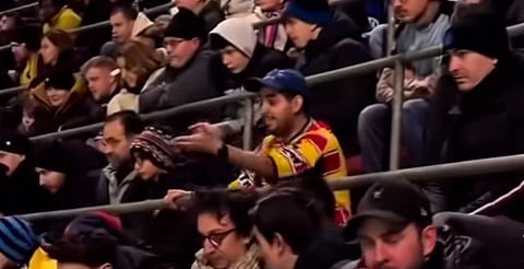 Ocurrió durante partidos de la UEFA Champions League