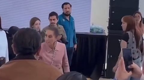 ‘¡A trabajar con la gente!’: Sheinbaum llama la atención a morenistas de Baja California