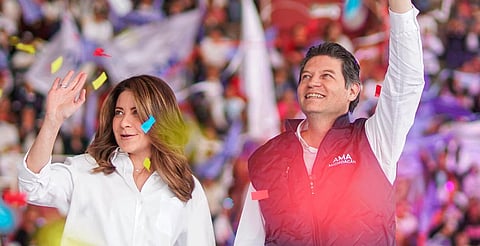 Ciudadanos muestran apoyo a Alfonso Martínez durante evento AMA Michoacán