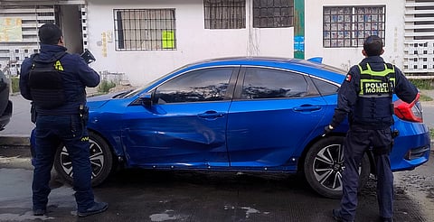 Morelia: recuperan Honda Civic con reporte de robo en Villas del Oriente