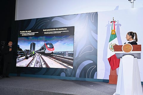 Claudia Sheinbaum inaugura tramo Santa Fe–Observatorio del Tren El Insurgente