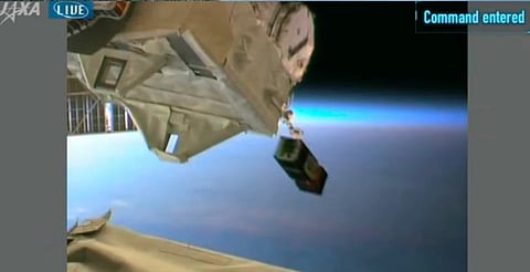 Con apoyo de Japón, México lanza al espacio el satélite GXIBA-1; vigilará el volcanes