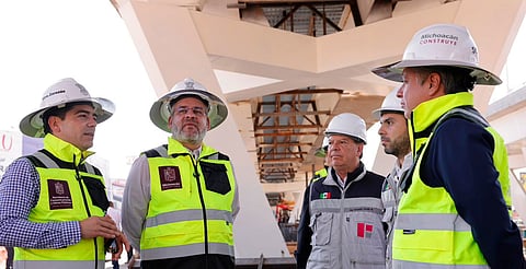 Puente norte del Paso Eréndira abrirá a la circulación antes de que termine febrero: Bedolla