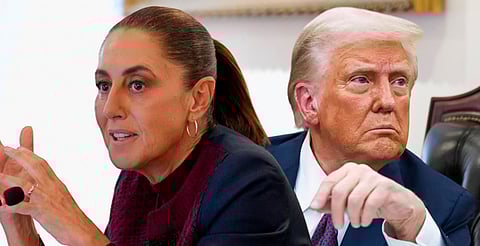 Sheinbaum a Trump: “Es falso que manden los narcos”