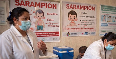 Michoacán, cuarto lugar a nivel nacional con casos confirmados de sarampión