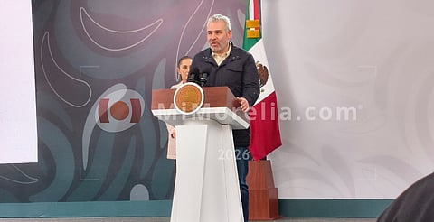Gobernador reitera invitación a la presidenta Sheinbaum para inaugurar el teleférico de Uruapan