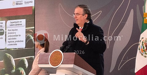 Ebrard destaca inversión millonaria y visitas internacionales para el Polo de Desarrollo Económico de Zinapécuaro