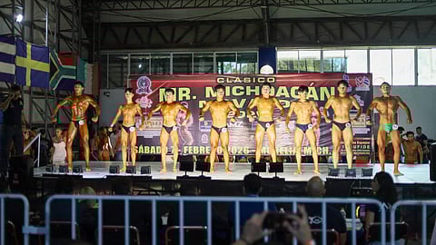 Fisicoconstructivismo en acción: Morelia fue sede del Mr. Michoacán 2026