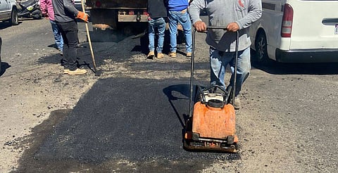 Prevén destinar más de 40 mdp para bacheo en Morelia