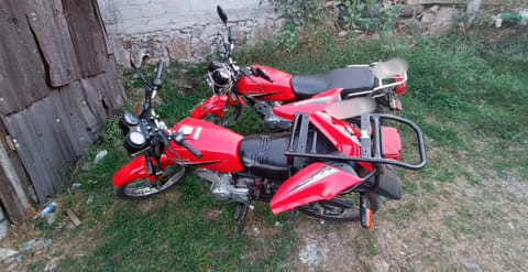 Recuperan dos motocicletas robadas en colonia Paraíso Industrial de Morelia