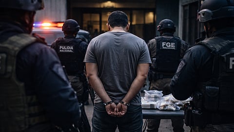 Más de mil dosis de metanfetamina aseguradas en dos cateos en Morelia