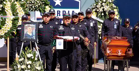 Con honor y gratitud, la Guardia Civil despide a la policía Karla Patiño, caída en cumplimiento del deber