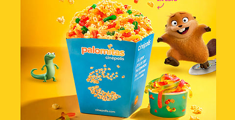 Cinépolis lanza palomitas con gomitas por estreno de Hoppers