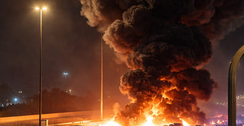 Irán ataca con drones embajada de EU en Arabia Saudita