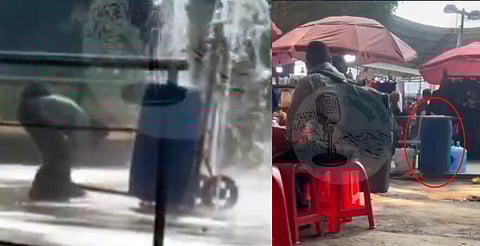 ¿Agua de fuente para los tacos? Video desata críticas en redes