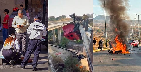Martes accidentado en Morelia y la región: percances dejan tres muertos y varios lesionados