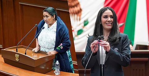 Juana y Adriana rompieron barreras en la cocina tradicional y el fútbol; Congreso les reconoce su trayectoria