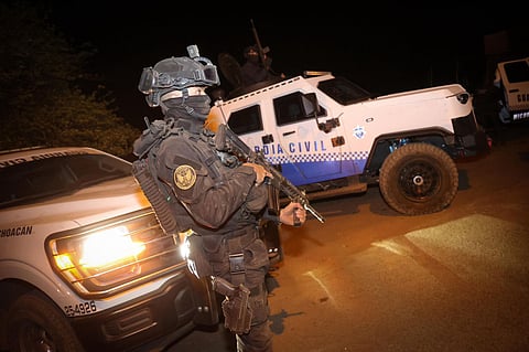 Secretario de Seguridad encabeza despliegue en la región Pátzcuaro