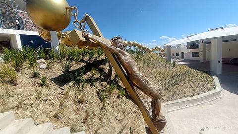 Rosario Guadalupano Monumental llega al Cerro del Cubilete, ¡y es enorme!